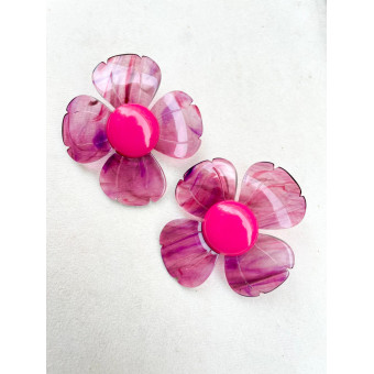 FLORAL L Rose - Francine BRAMLI Paris