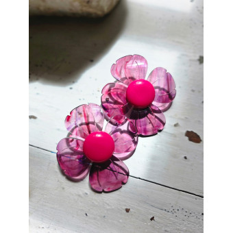 FLORAL L Rose - Francine BRAMLI Paris