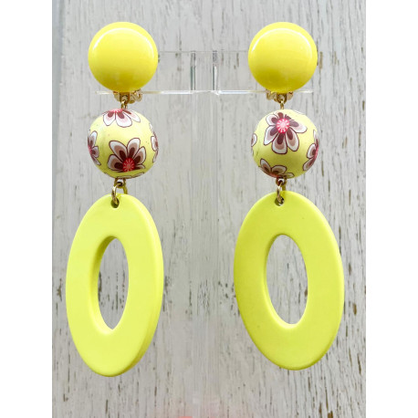 IDALINE Jaune Rose - Francine BRAMLI Paris