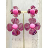 FLORAL Lg Rose - Francine BRAMLI Paris
