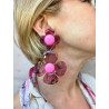 FLORAL Lg Rose - Francine BRAMLI Paris
