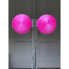 RAINBALL SATIN Rose - Francine BRAMLI Paris