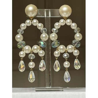 BASTILLES Pampilles Perles & cristal - Francine BRAMLI Paris