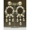 BASTILLES Pampilles Perles & cristal - Francine BRAMLI Paris