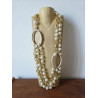 Collier AZALÉ perles nacrées - Francine BRAMLI Paris