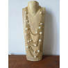 Collier CASSIUS perles nacrées - Francine BRAMLI Paris