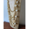 Collier CASSIUS perles nacrées - Francine BRAMLI Paris