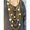 Collier CASSIUS perles nacrées - Francine BRAMLI Paris