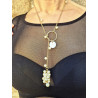 Collier fin GRAPPE perles nacrées - FRANCINE BRAMLI Paris