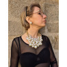 Collier CHARLES perles nacrées - Francine BRAMLI Paris