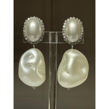 POMPADOUR Perle nacrée - Francine BRAMLI Paris