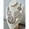 Collier TOMY argenté - Francine BRAMLI Paris