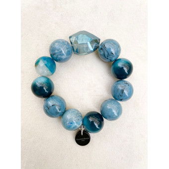 Bracelet GALAXY Bleu - Francine BRAMLI Paris