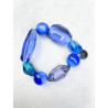 Bracelet GALAXY Bleu vif - Francine BRAMLI Paris