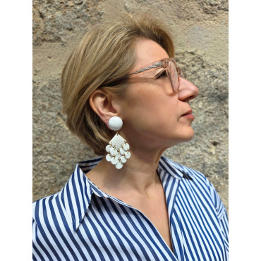 FLORETTE blanc 1 - Francine BRAMLI Paris
