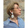 FLORETTE blanc 1 - Francine BRAMLI Paris