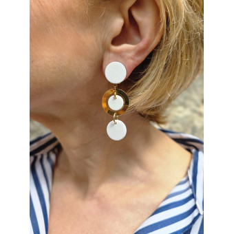 STÉPHY 2 blanc Doré- Francine BRAMLI Paris