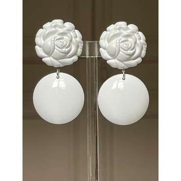FLOWERS Blanc - Francine BRAMLI Paris