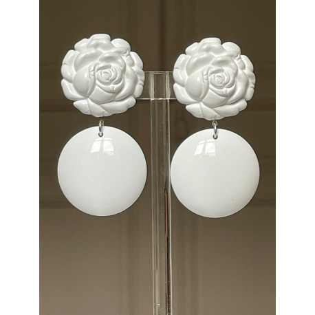 FLOWERS Blanc - Francine BRAMLI Paris