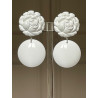 FLOWERS Blanc - Francine BRAMLI Paris