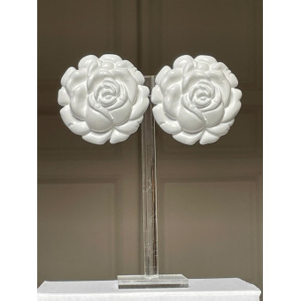 Rainball FLOWERS L Blanc - Francine BRAMLI Paris