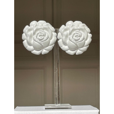 Rainball FLOWERS L Blanc - Francine BRAMLI Paris