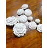 Rainball FLOWERS L Blanc - Francine BRAMLI Paris