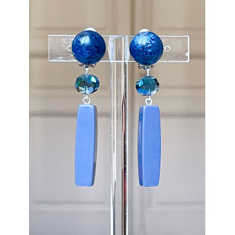 GLOW Bleu - Francine BRAMLI Paris
