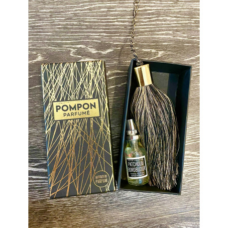 POMPON Parfumé "Patchouli Borobudur" - AUTOUR DU PARFUM