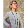 Sautoir GLOWY marron - Francine BRAMLI Paris