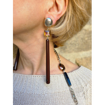 GLOW Marron - Francine BRAMLI Paris