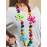 Sautoir KOPSIA Multicolore - Francine BRAMLI Paris Collier