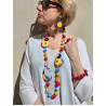 Sautoir NOHA Multicolore - Francine BRAMLI Paris collier