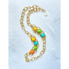 Sautoir PHAREL Multicolore - FRANCINE BRAMLI Paris collier