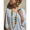 Sautoir PHAREL Multicolore - FRANCINE BRAMLI Paris collier