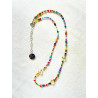 Collier FRANCINE Multicolore long - FRANCINE BRAMLI Paris