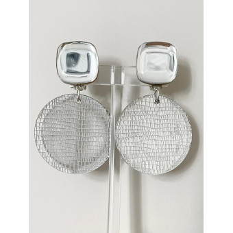 CARLA Miroir blanc - Francine BRAMLI Paris
