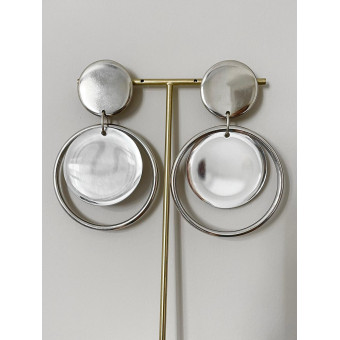 CARLA Créole Miroir blanc - Francine BRAMLI Paris