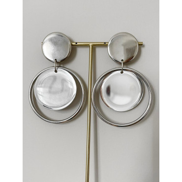 CARLA Créole Miroir blanc - Francine BRAMLI Paris