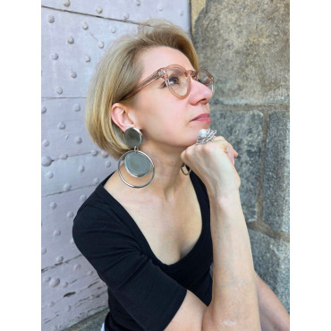 CARLA Créole Miroir blanc - Francine BRAMLI Paris