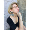 CARLA Créole Miroir blanc - Francine BRAMLI Paris