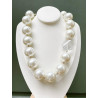 Collier VICTOIRE perles nacrées - Francine BRAMLI Paris