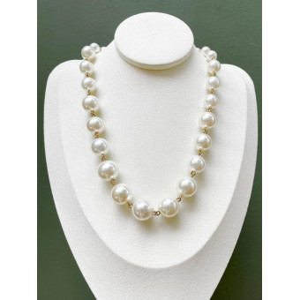 Collier HENRI Perles nacrées - Francine BRAMLI Paris