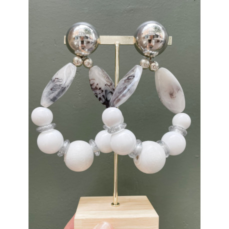 BASTILLES Blanc gris - Francine BRAMLI Paris