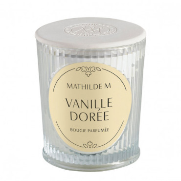 Bougie Parfumée VANILLE DORÉE 145g - MATHILDE M