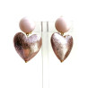 COEUR rose  - Francine BRAMLI Paris