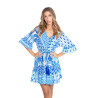 Short Dress BLEU/BLANC - SIGNES GRIMALT