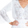 Robe Courte BLANCHE - SIGNES GRIMALT