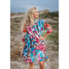 Chemise Robe NOIR/ROSE/BLEU - SIGNES GRIMALT