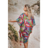 Kaftan ROUGE/VERT/BLEU - SIGNES GRIMALT